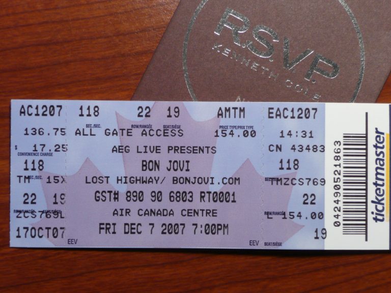 Bon Jovi … round #3 … “Attention Please, Attention Please”