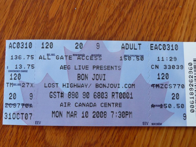 Some people call it March Break … I call it Bon Jovi week