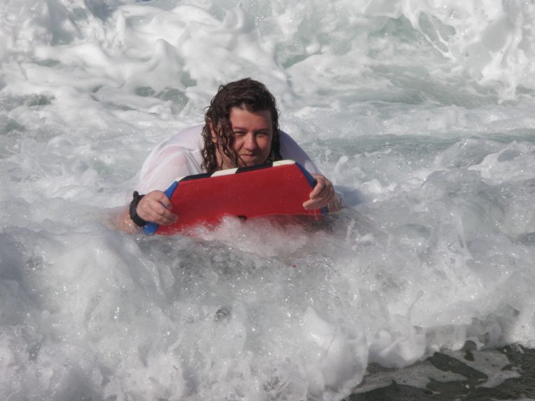 Those were some gnarly waves