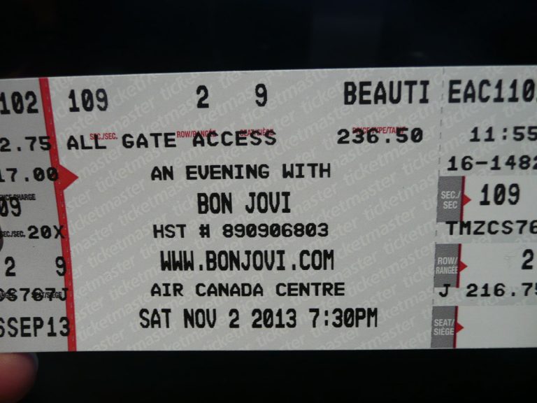 Bon Jovi concert #28 … one for the record books