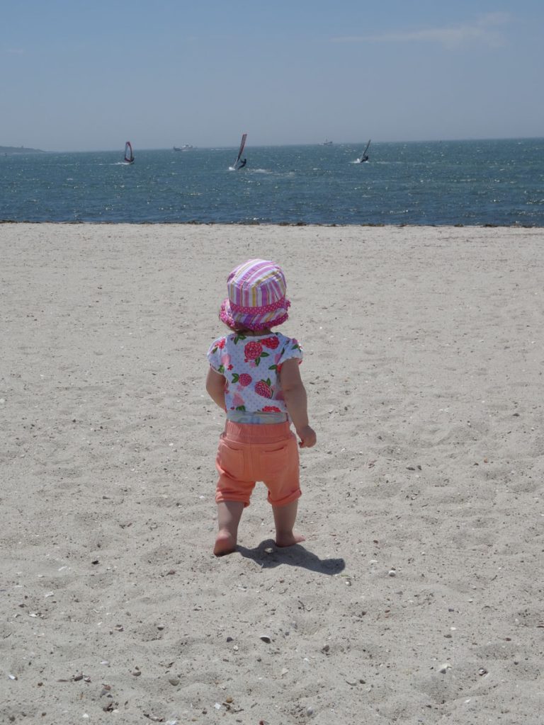 Lynden’s big day at the beach