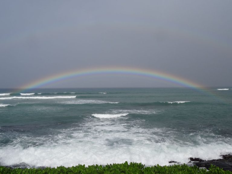 Best part of rain is rainbows