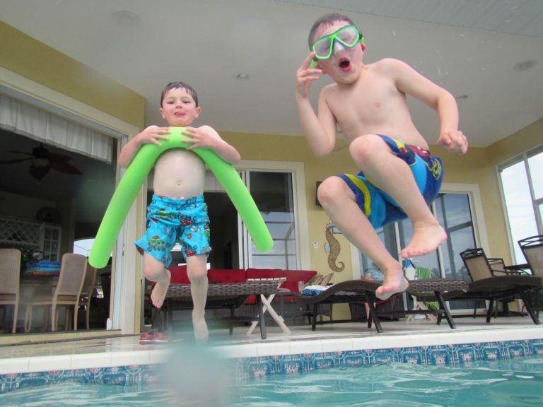 BIg accomplishment in the pool today