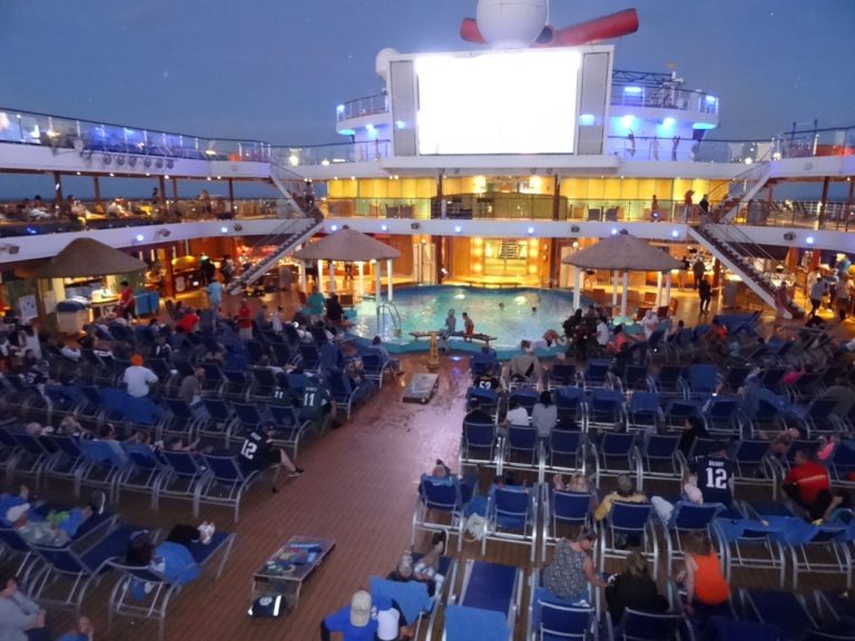 Super Bowl on the high seas