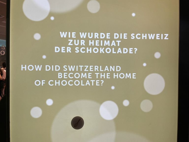 Switzerland, the capital of chocolate